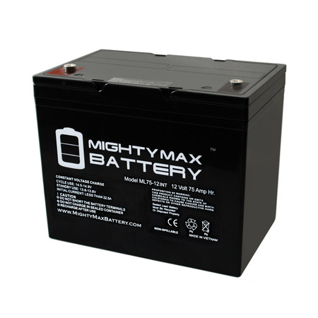 12V 75Ah Internal Thread Battery Replaces John Deere 4500 Tractor -  MIGHTY MAX BATTERY, ML75-12INT375